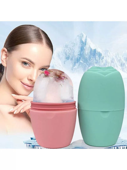 Silicone Ice Face Roller and Eyes Massage for Lifting Tight