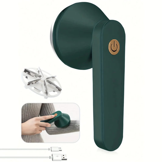 1PC USB Fabric Shaver - Remove Lint Pills from Clothes Carpet - Portable Lithium Battery for Home Travel
