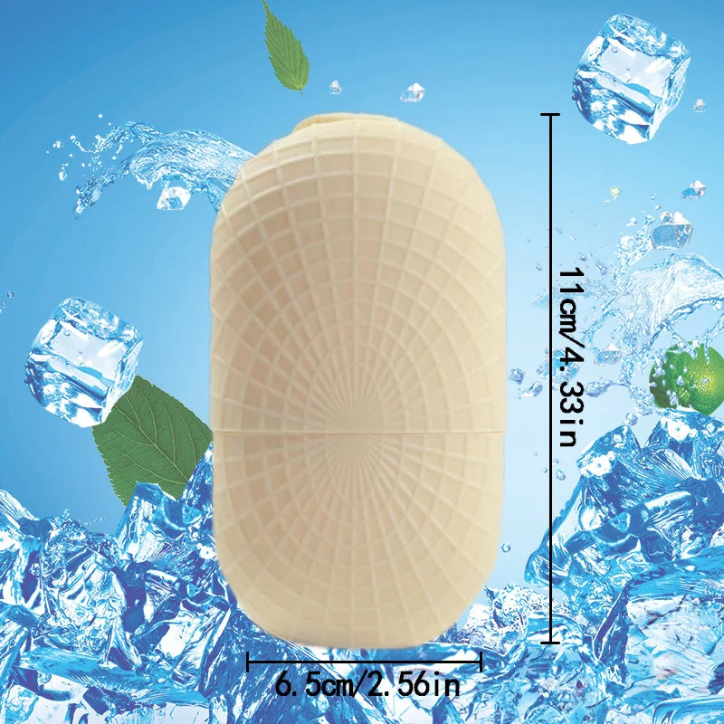 Silicone Ice Cube Trays Beauty Lifting Ice Ball Face Massager Contouring Eye Roller Facial Treatment Reduce Acne Skin Care Tool