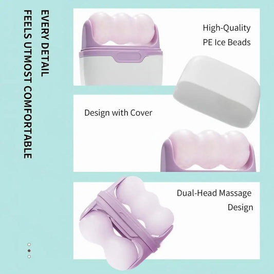 Ice Roller Facial Massager – Instant Cooling & Skin Relief