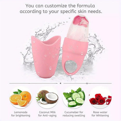 Massager Ice Cube Mold Facial Silicone Contour Roller Face Skin Eye Care Lifting