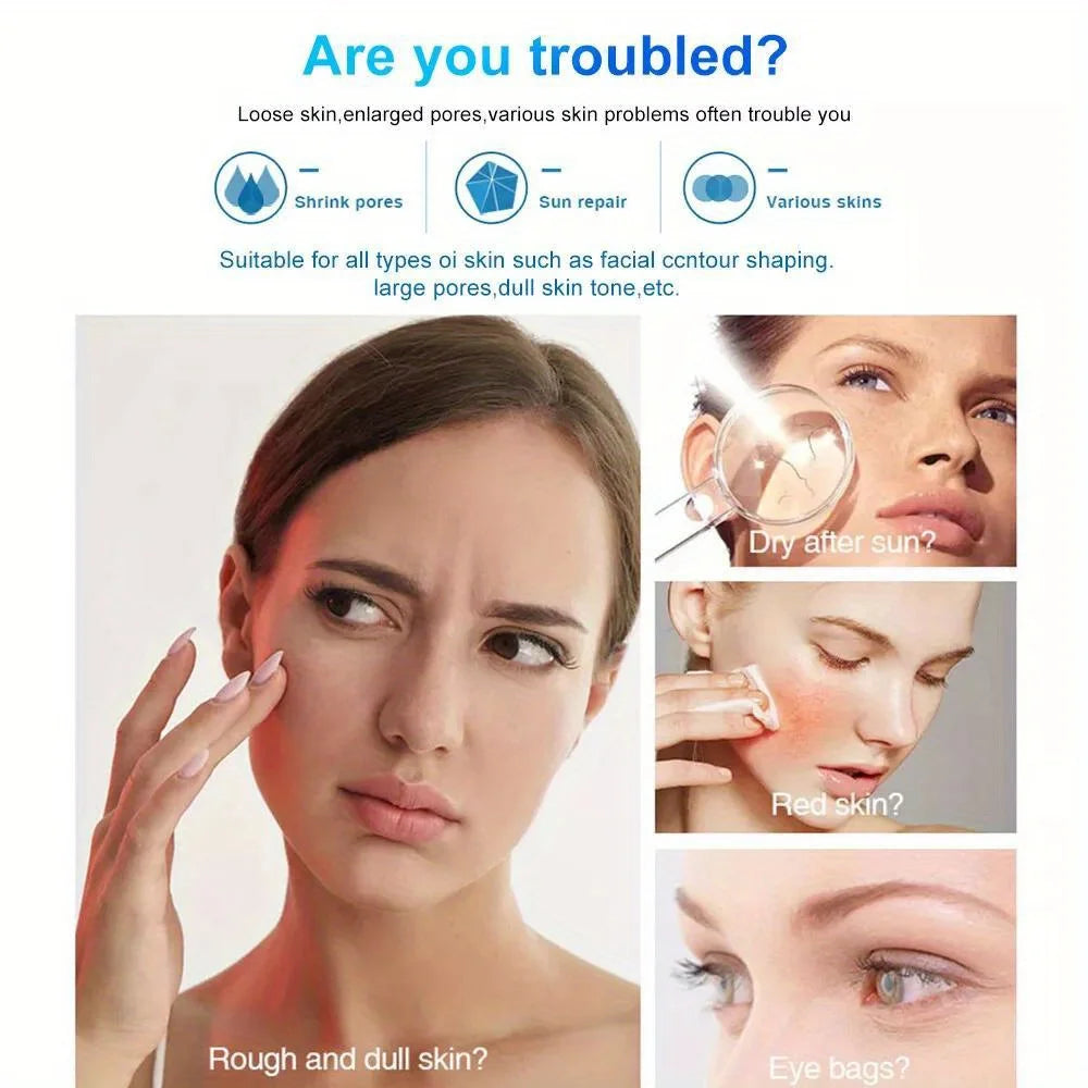 Massager Ice Cube Mold Facial Silicone Contour Roller Face Skin Eye Care Lifting