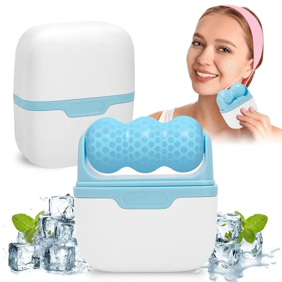 Ice Roller Facial Massager – Instant Cooling & Skin Relief