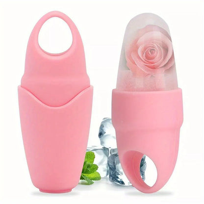 Massager Ice Cube Mold Facial Silicone Contour Roller Face Skin Eye Care Lifting