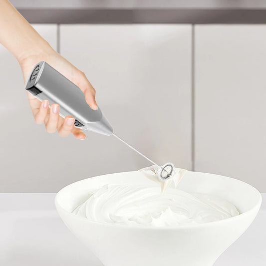 Coffee Mixer Frother Powerful Milk Frother Electric Mini Whisk Mini Whisk Drink Mixer Electric Foam Maker for Lattes Cappuccino