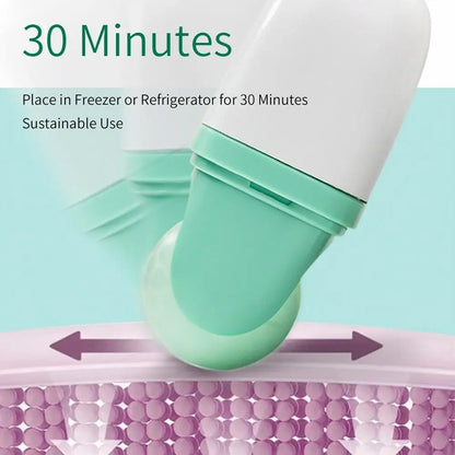 Ice Roller Facial Massager – Instant Cooling & Skin Relief